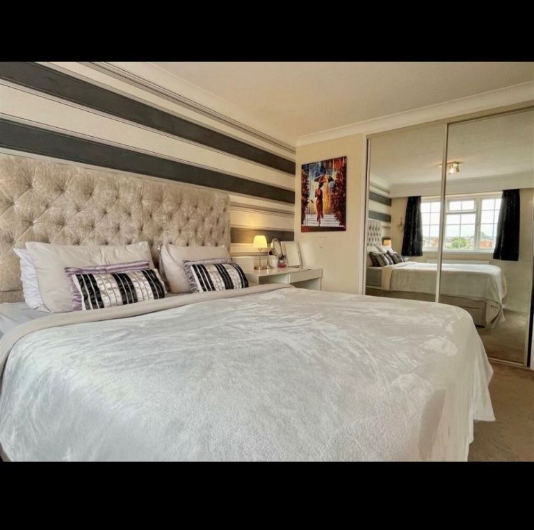 Superking size bed from Laura Ashley 
