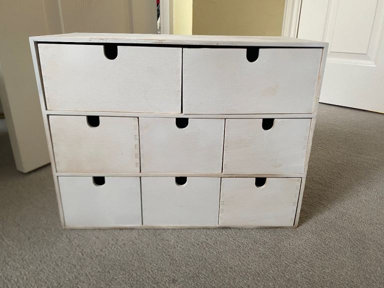 White Handy Mini Cupboard 