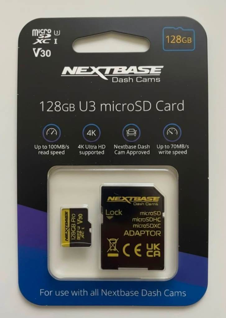 Nextbase 128GB MicroSD Card – Brand New