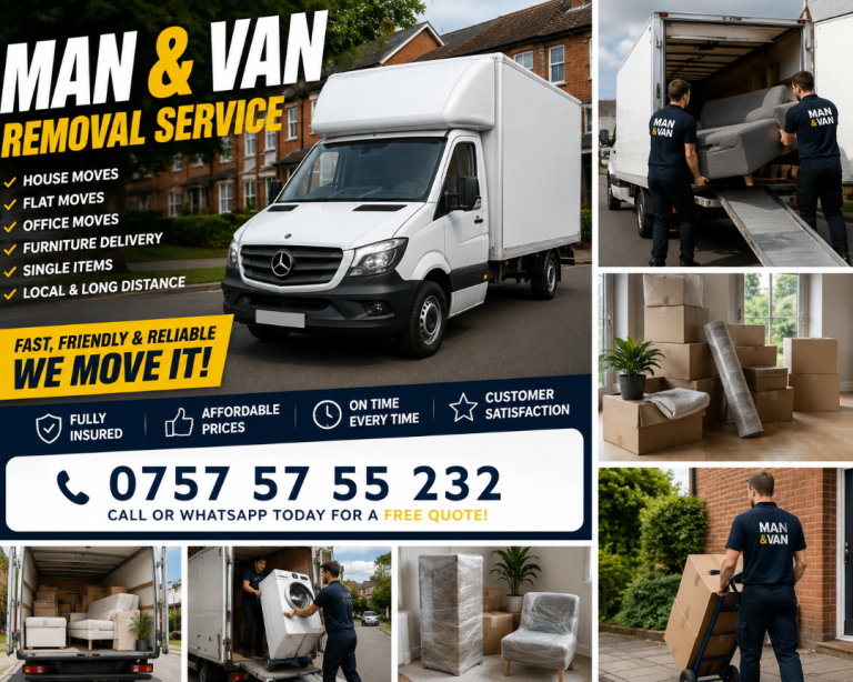 Man and Van, best rate Removals, House/ Flat  removals, rubbish removal, bike removals.