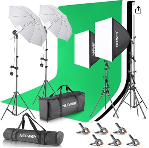 Photographic Lighting Kit (as new)