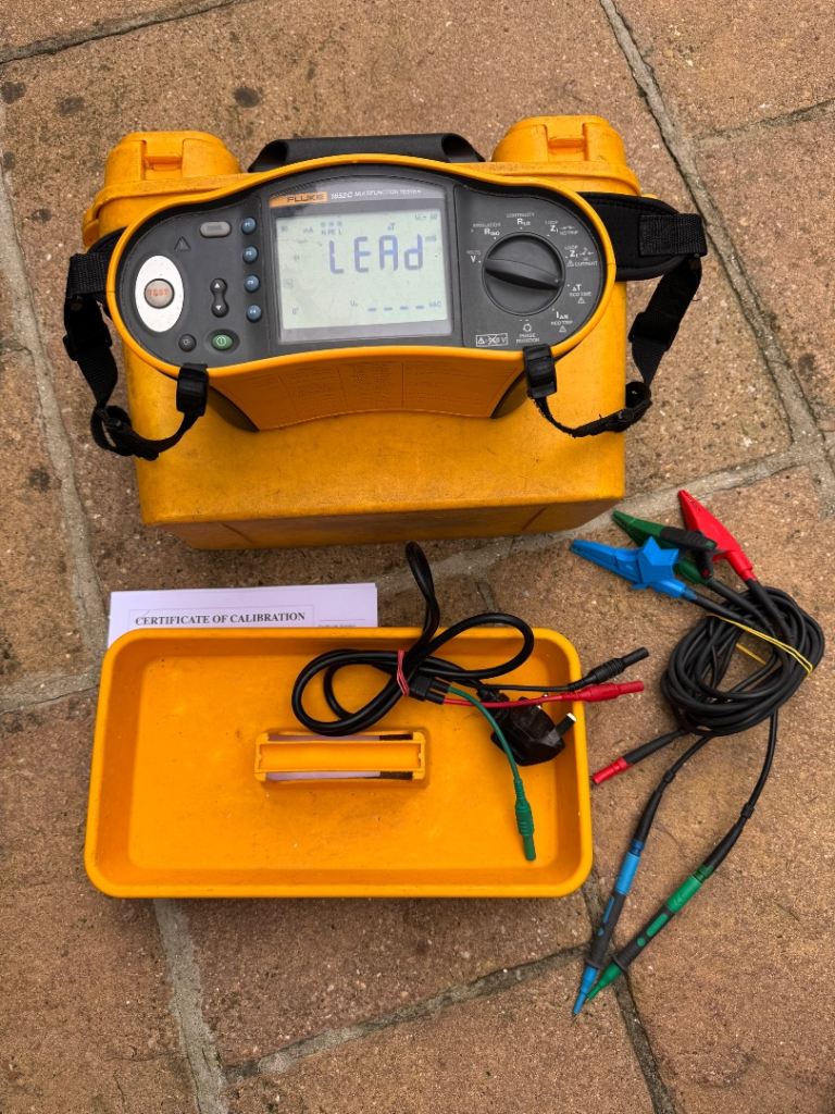 Fluke 1652C ELECTRIC TESTER CALIBRATED 