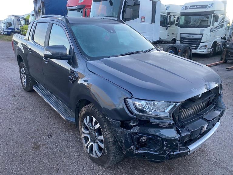 2020 FORD RANGER WILDTRAK ECOBLUE 4X4 DOUBLE CAB PICK UP DAMAGED SALVAGE