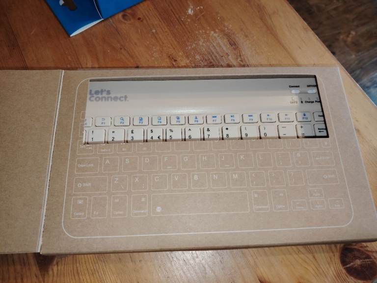 Let's Connect Wireless Keyboard – New in Box