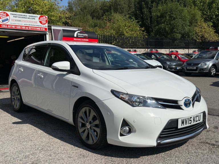 2015 Toyota Auris 1.8 VVT-h Excel CVT Euro 5 (s/s) 5dr HATCHBACK Petrol/Electric Hybrid Automatic
