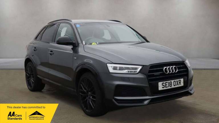 2018 Audi Q3 2.0 TDI Black Edition SUV 5dr Diesel S Tronic quattro Euro 6 (s/s) (184 ps) SUV Dies...