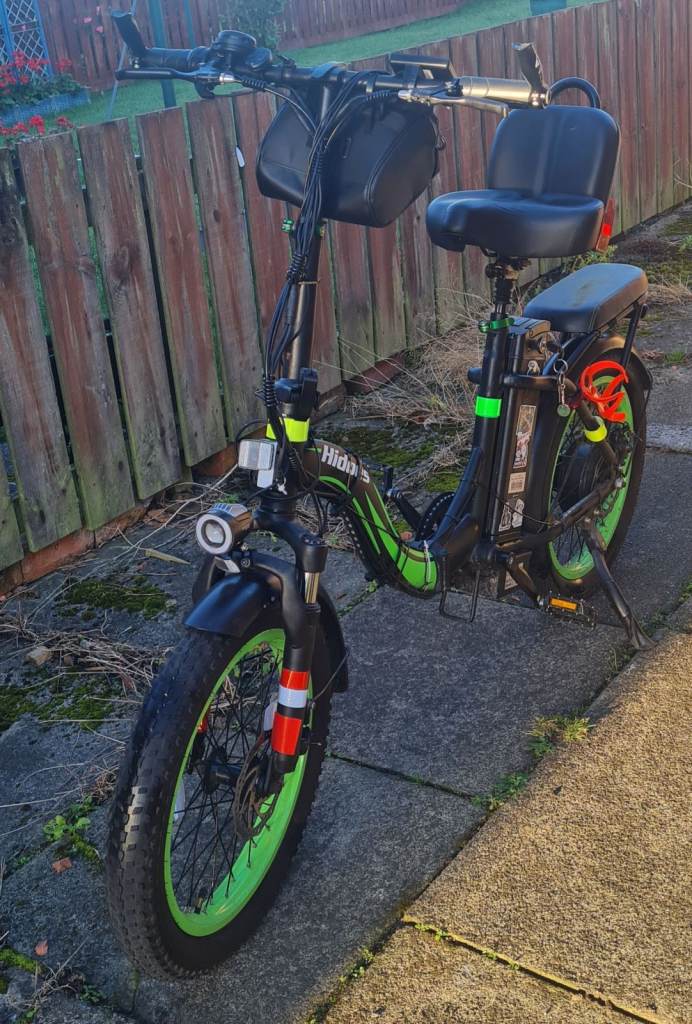 Hidoes C1  Bike: 37 miles Range 20*3.0 All Terrain