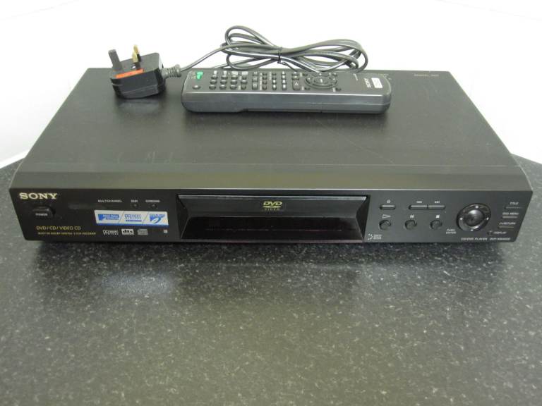 Sony DVP-NS400D Black DVD/CD Player (with Scart Connection Lead)