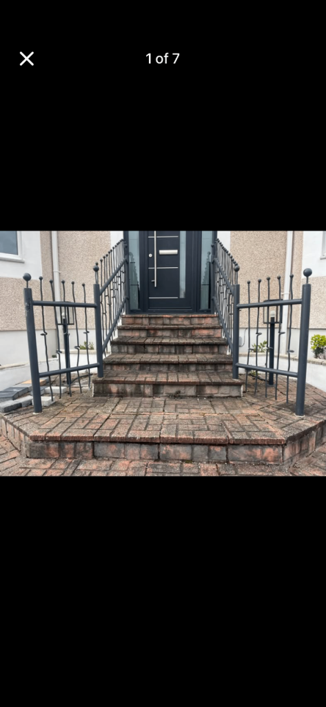 Iron bannisters 