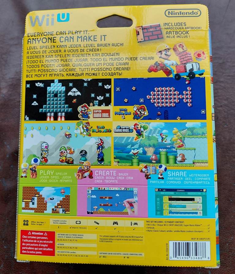 Super Mario Maker for WiiU
