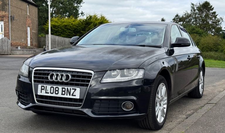 Audi, A4, Saloon, 2008, Manual, 1968 (cc), 4 doors
