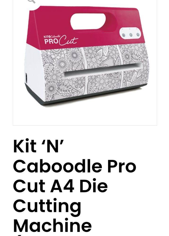 Kit 'N' Caboodle Pro Cut A4 Die Cutting Machine