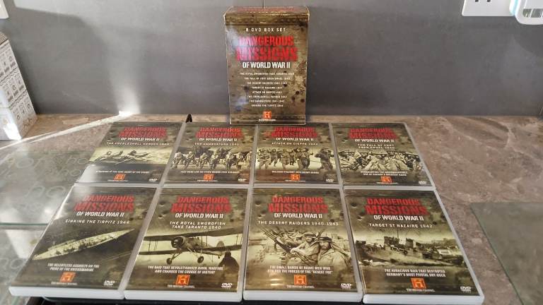 Dangerous Missions of World War II 8 DVD Box Set