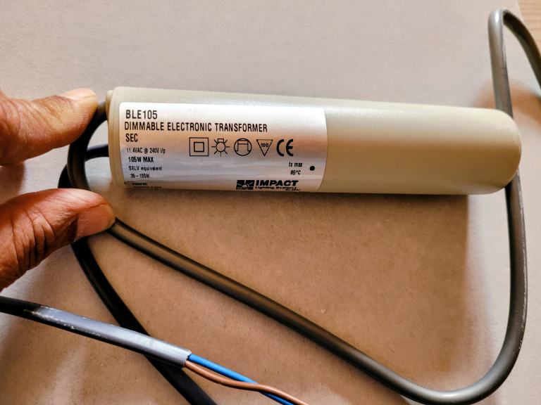 35va - 105va 12v SELV Pre-wired Dimmable Electronic Transformer 