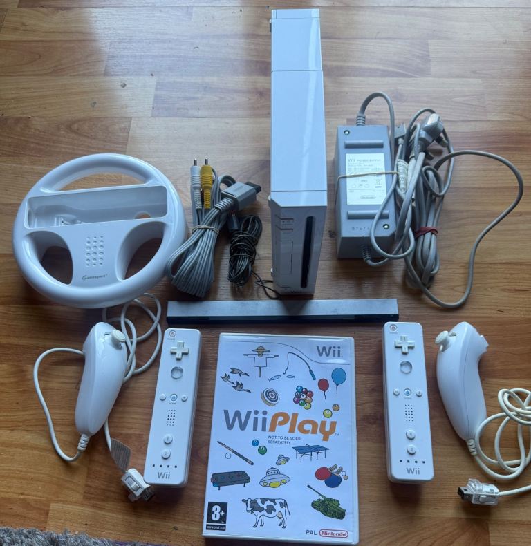 Wii console with extras