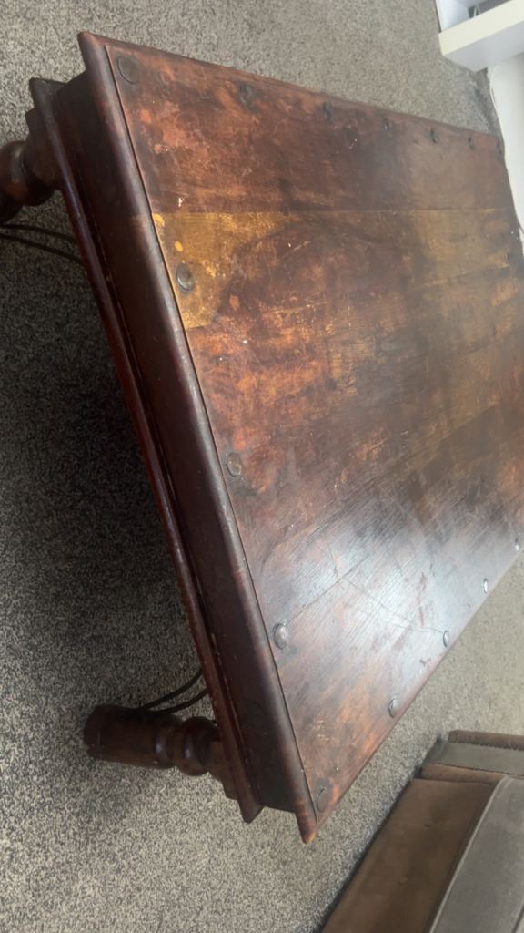 Solid wood coffee table 