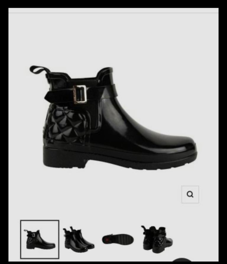 Hunter Chelsea wellington boots / wellies uk 5 BN