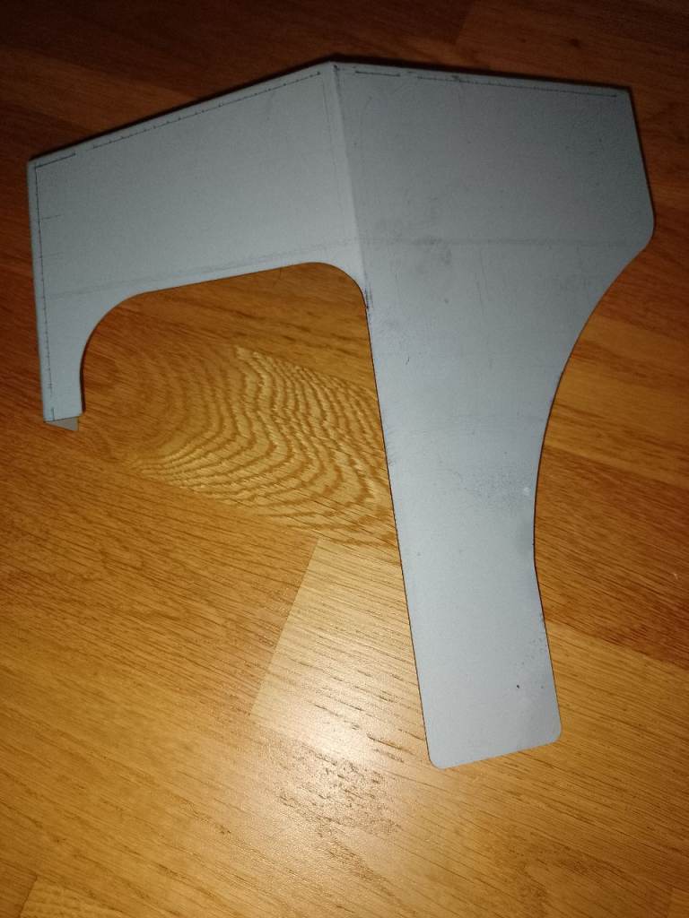 Land Rover Defender bulkhead repair panel