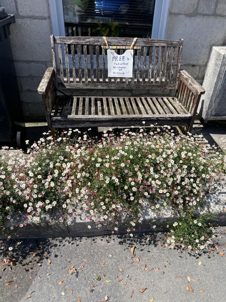 Old Garden Bench