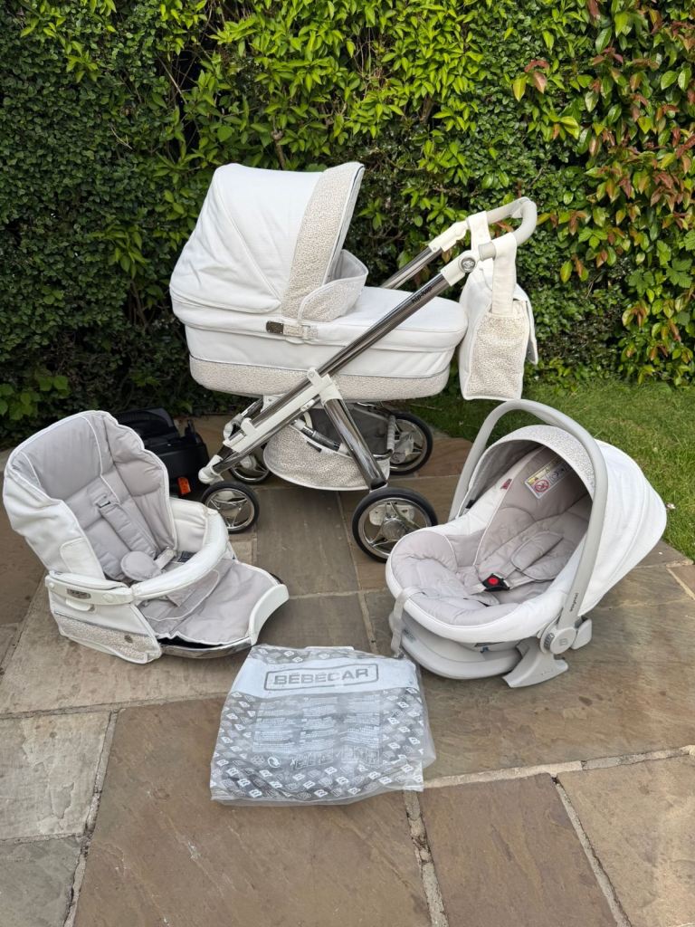 Offers welcome! Bebecar magic sparkle hiphop 3 in 1 pram