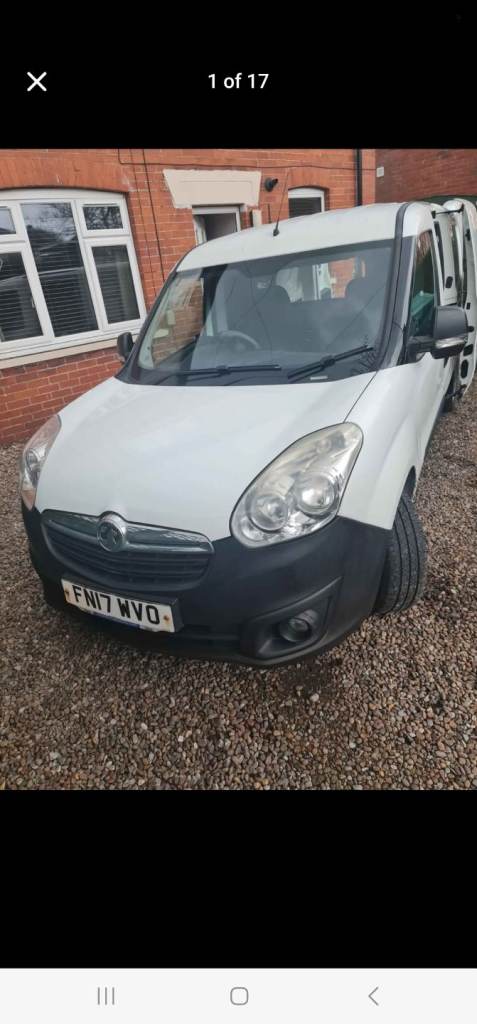 Vauxhall, COMBO, Panel Van, 2017, Manual, 1598 (cc)