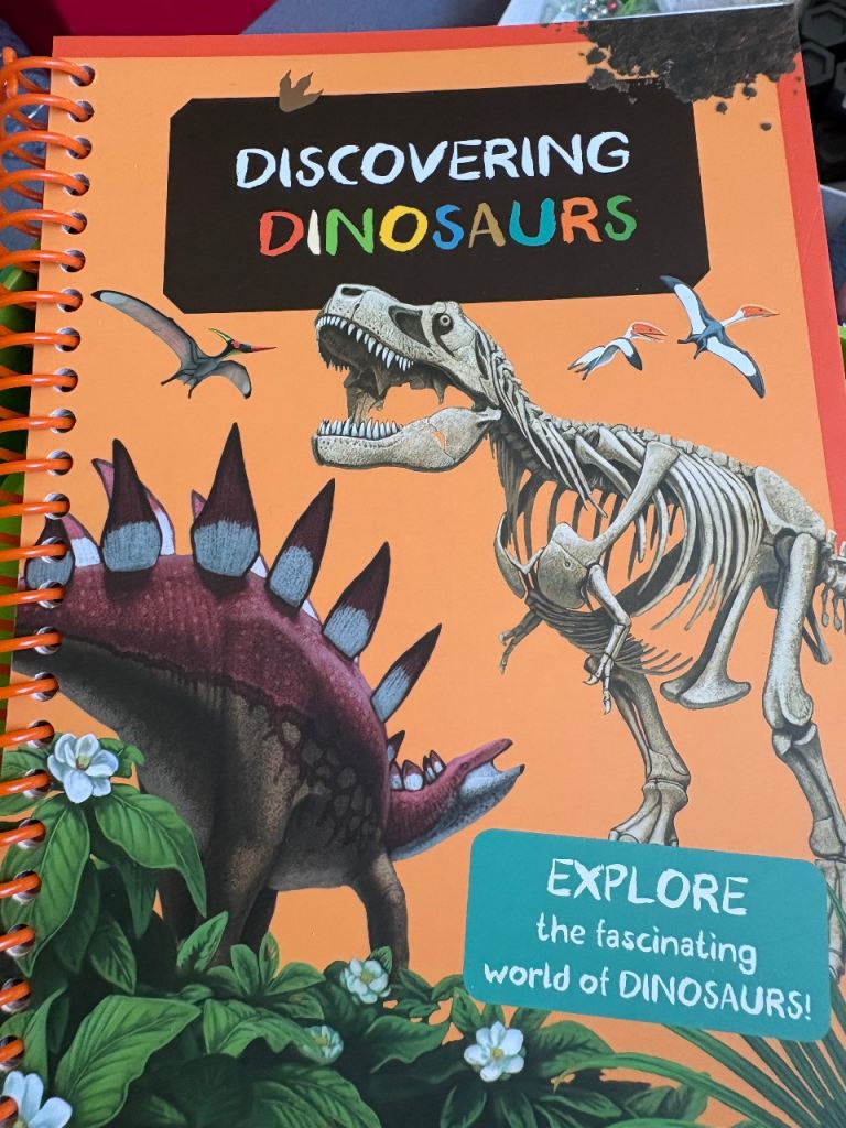 Discovering Dinosaurs Magnetic Board & Book – Unused Condition