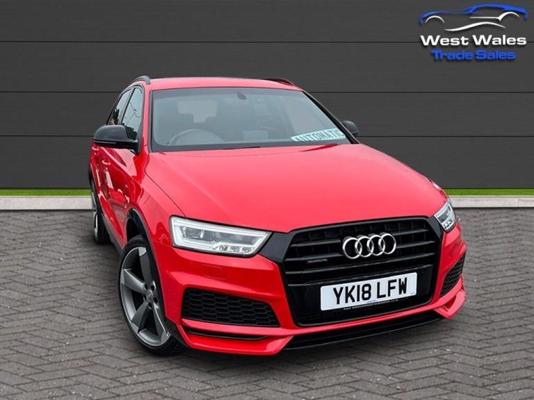 2018 Audi Q3 2.0T FSI Quattro Black Edition 5dr S Tronic ESTATE PETROL Semi Automatic