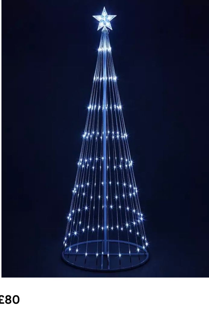 LED Christmas Tree Light Decoration – colour, As Good As New