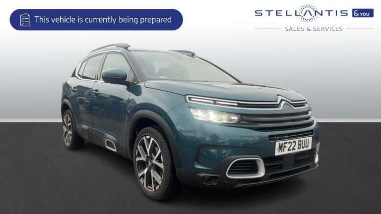 2022 Citroen C5 Aircross 1.5 BlueHDi Shine Plus SUV 5dr Diesel EAT8 Euro 6 (s/s) (130 ps) SUV Die...