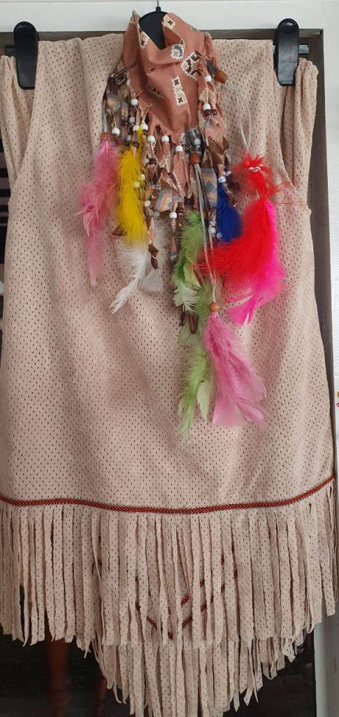 Vintage 90s Calamity Western Fringe Co-ord Set -