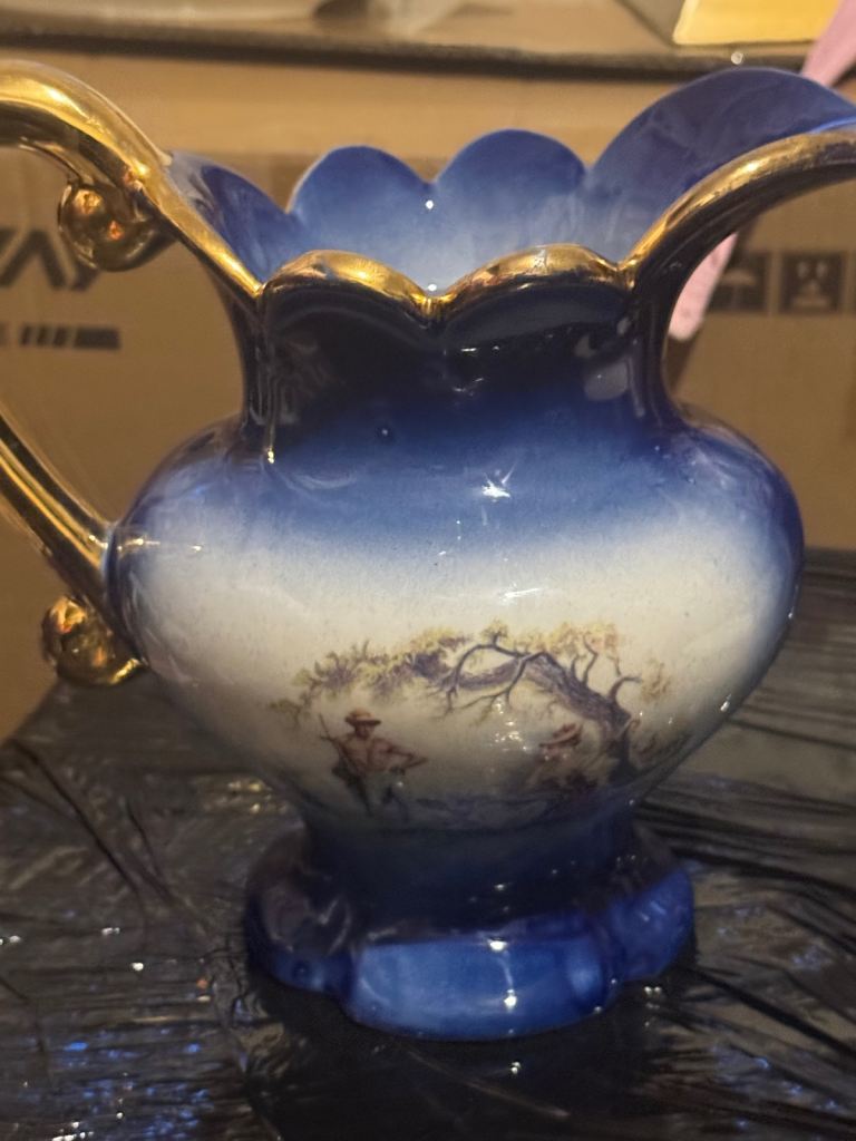 Finest Quality Staffordshire Earthenware Pitcher Jug