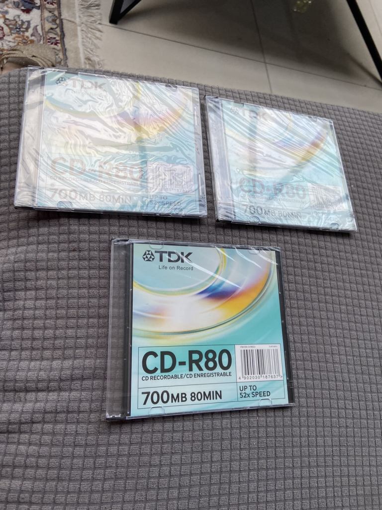 CD R - 80 /5 in total
