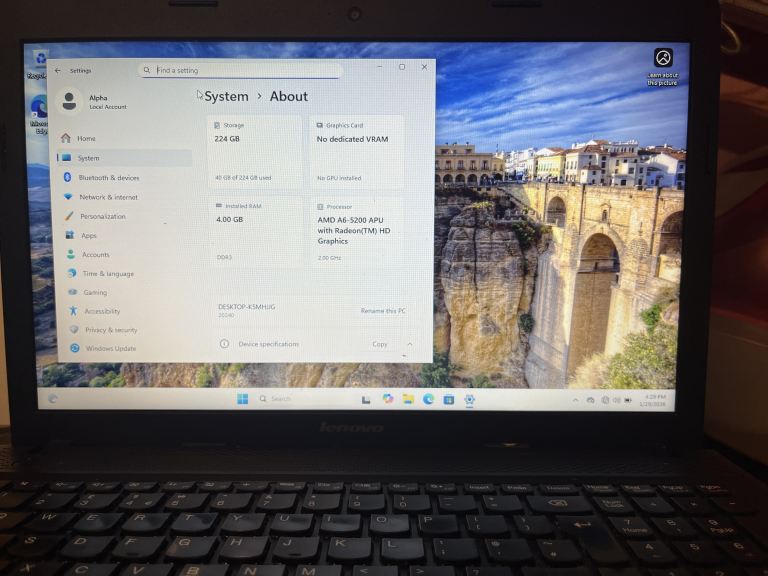 Lenovo Cheap Windows 11 Laptop