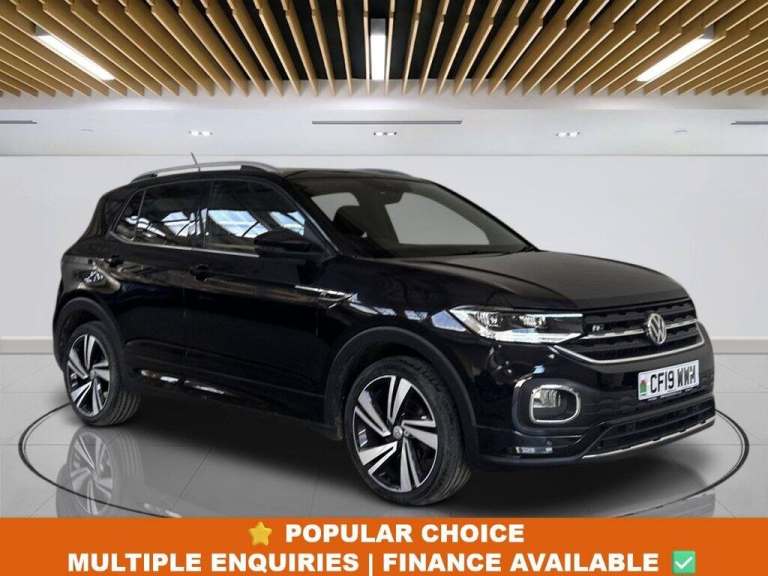 2019 Volkswagen T-Cross 1.0 TSI R-Line SUV 5dr Petrol Manual Euro 6 (s/s) (115 ps) HATCHBACK Petr...