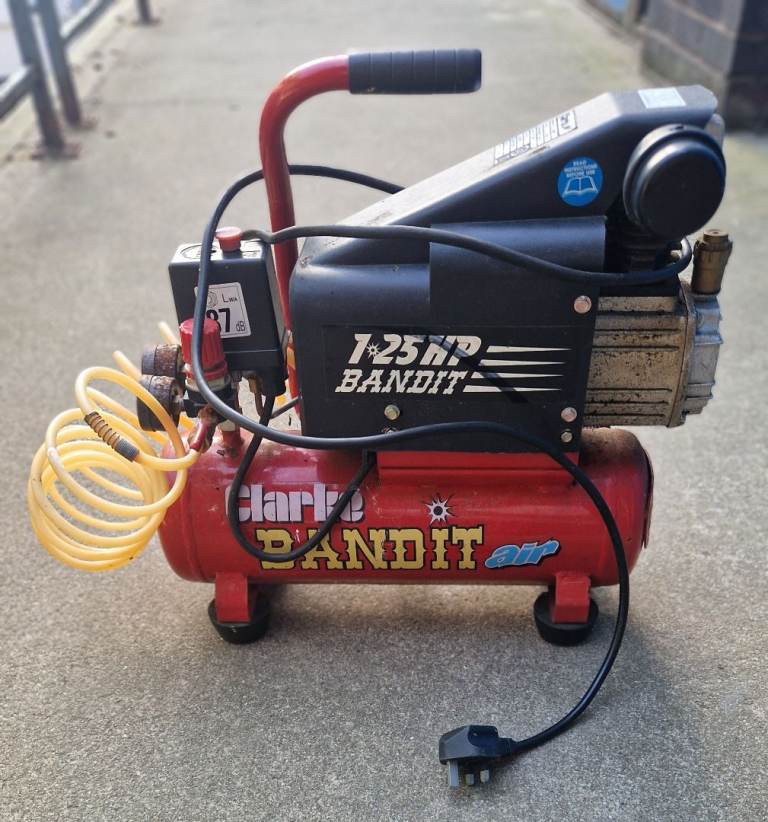 Clarke 1.25hp Bandit air compressor