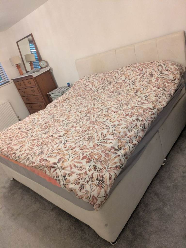 Free super king bed ( no mattress)