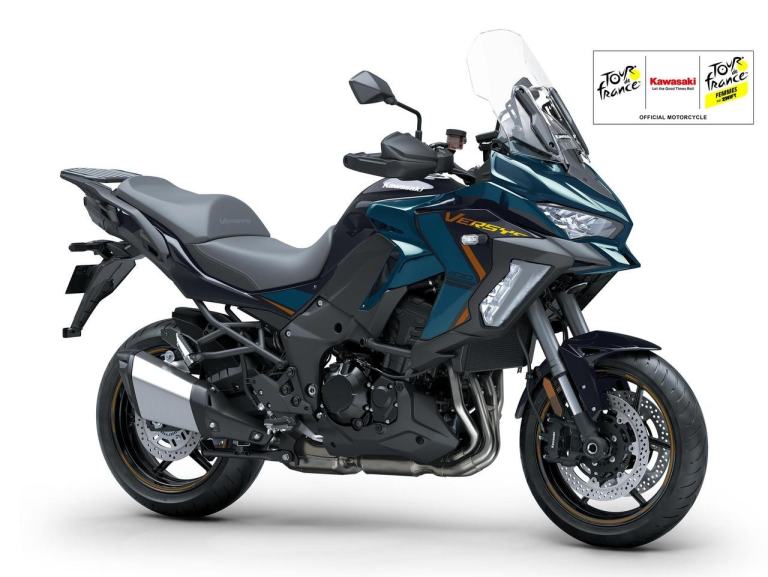 2026 Kawasaki Versys 1100 SE Tourer motorcycle Blue Only 183 miles