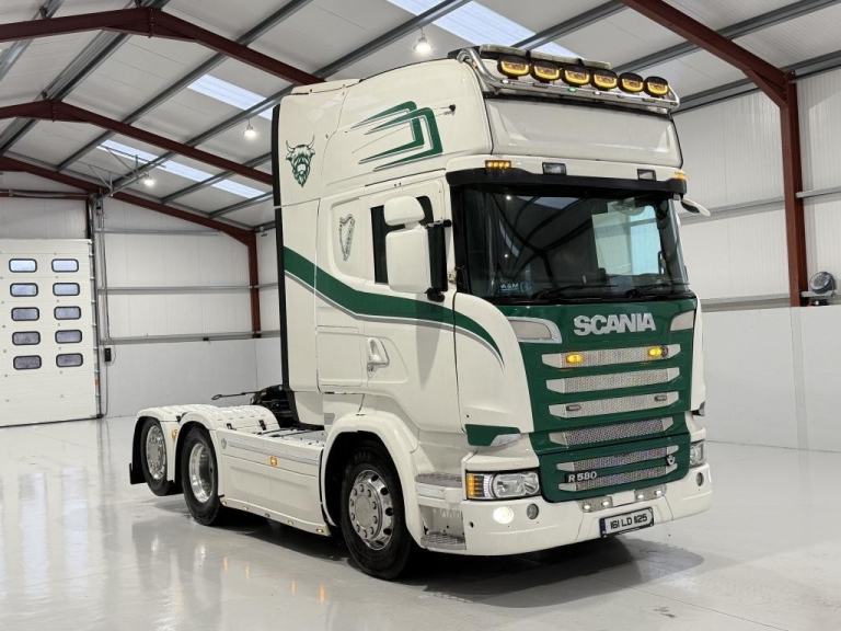 2016 SCANIA R580 6X2 TAG TOPLINE STREAMLINE
