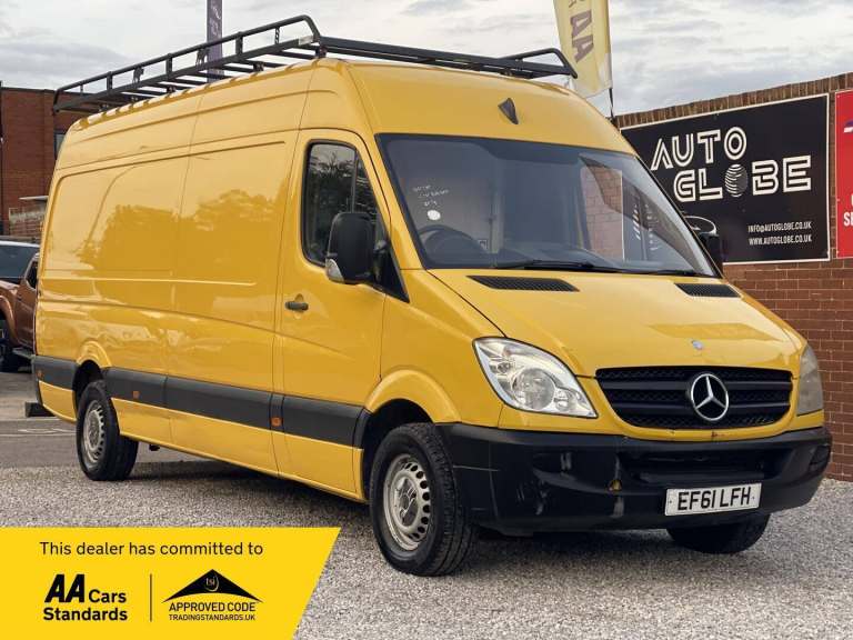 2012 Mercedes-Benz Sprinter 2.1 313 CDi RWD L3 H3 4dr PANEL VAN Diesel Manual