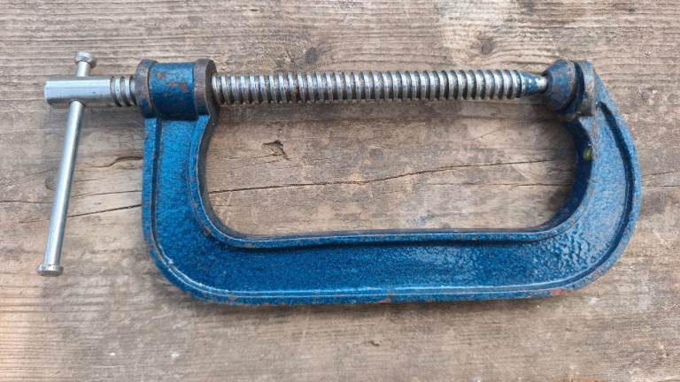 6" G clamp- 150mm malleable G clamp - Steel x 30+ just £2.50 each
