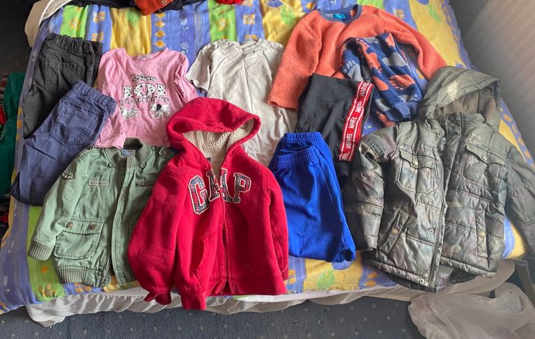 Huge bundle of clothes for kids age 3-6