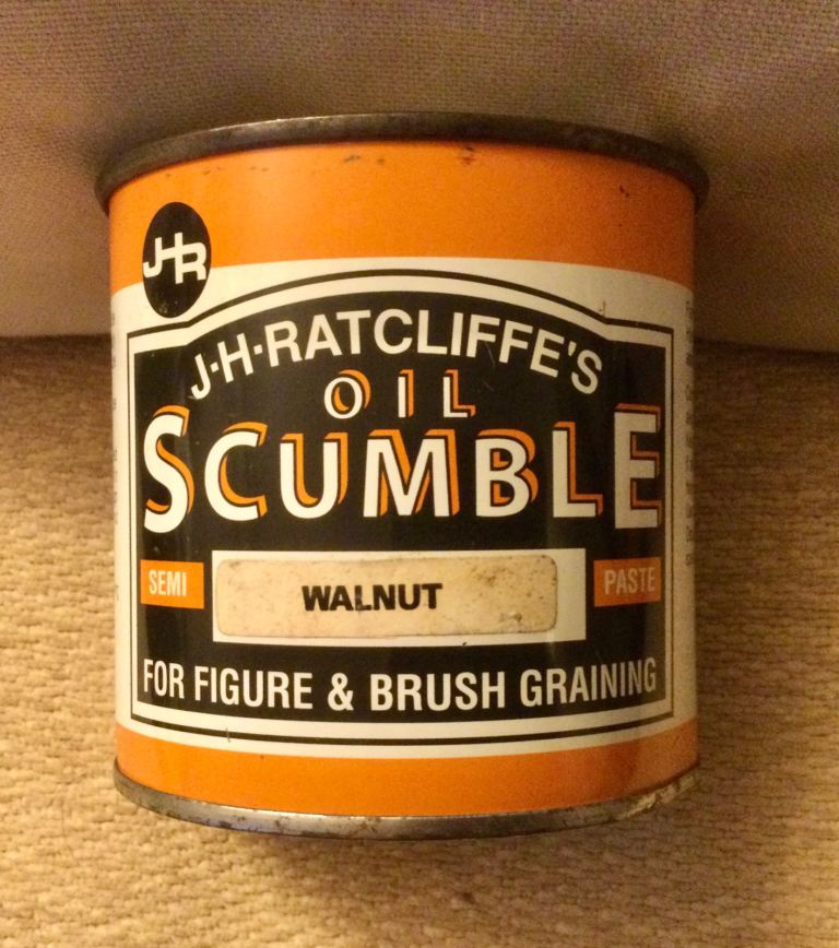 Oil Scrumble Paint “Walnut Colour” 