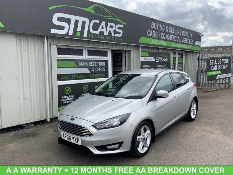 2016 Ford Focus 1.0T EcoBoost Zetec Hatchback 5dr Petrol Manual Euro 6 (s/s) (125 ps) Hatchback P...