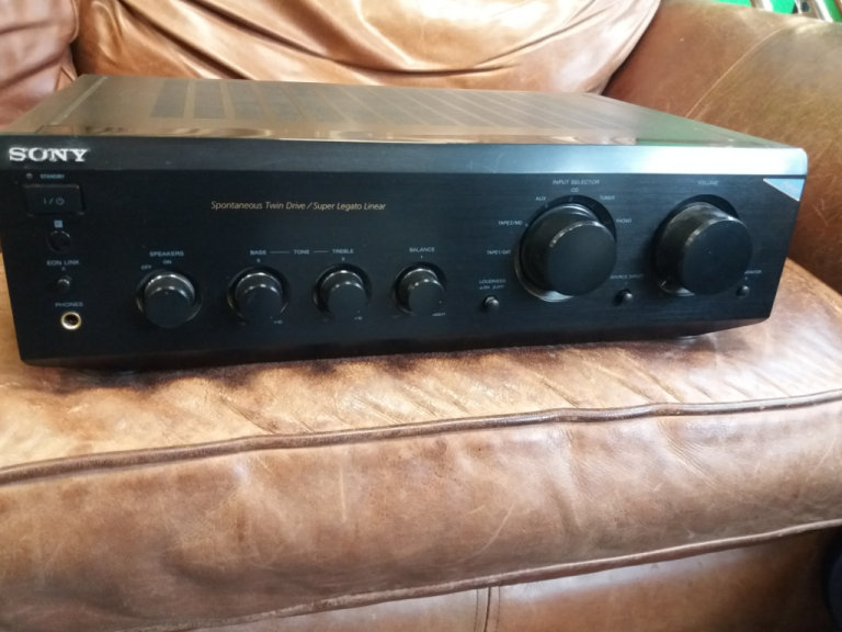 AMPLIFICATEUR HIFI VINTAGE Sony TA-333 [RÉVISÉ - 100% FONCTIONNEL] EUR