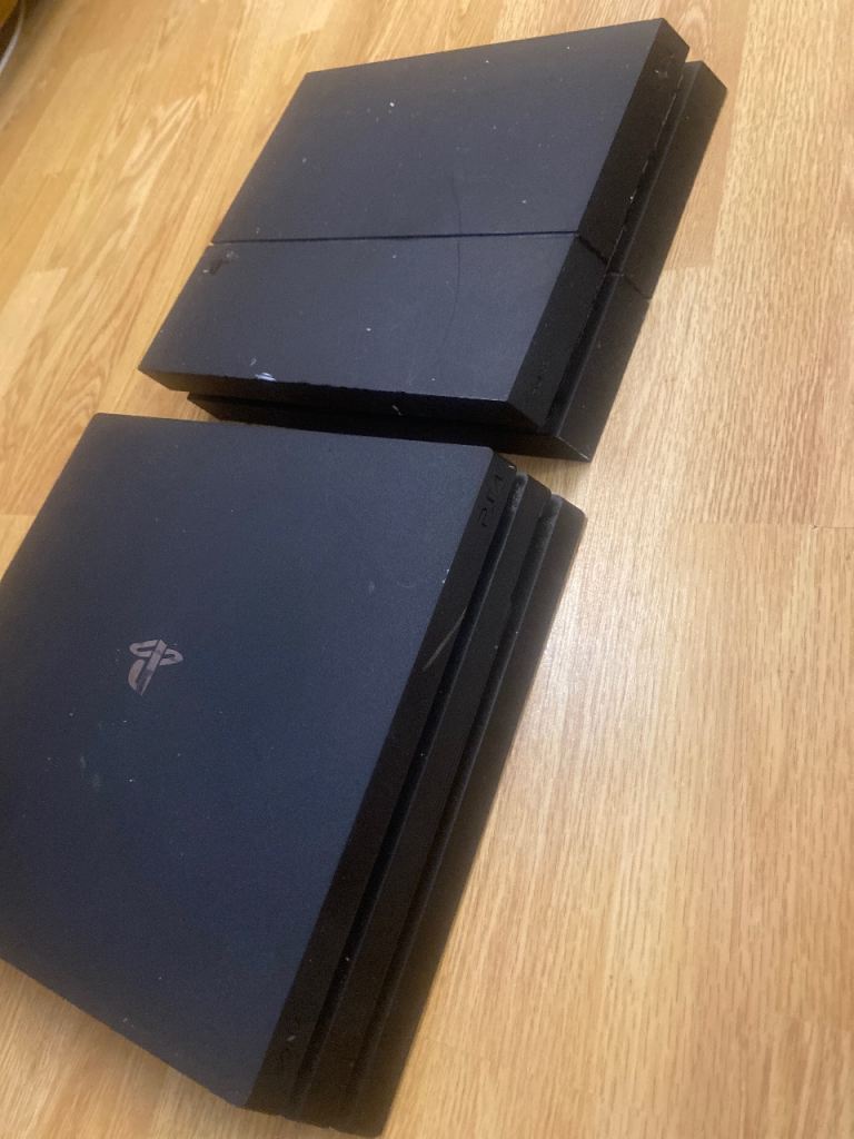Sony PlayStation 4 Pro Console - Black, Good Condition