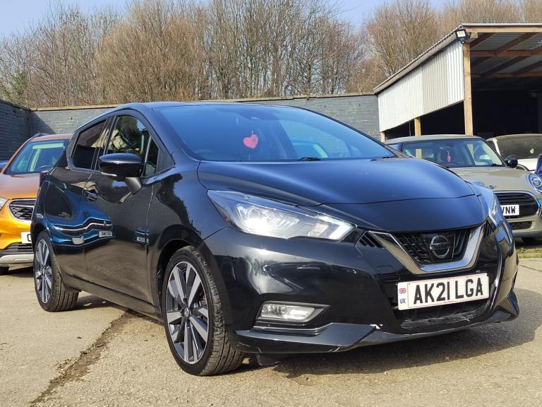2021 Nissan Micra 1.0 IG-T 92 Tekna 5dr CVT HATCHBACK Petrol Automatic