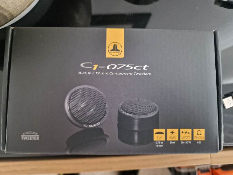 NEW JL AUDIO TWEETERS WITH CROSSOVERS