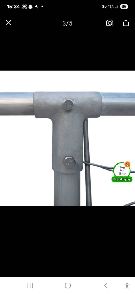 New 2m x 2m dog kennel