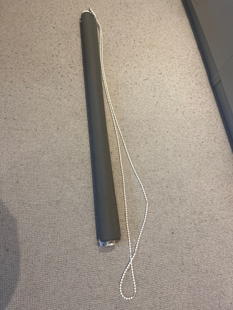 Blackout Roman Blind - great condition 