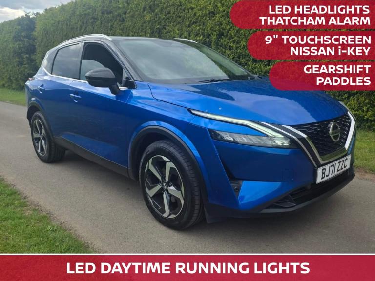 2021 Nissan Qashqai 1.3 DiG-T MH 158 N-Connecta 5dr 4WD Xtronic HATCHBACK Petrol Automatic